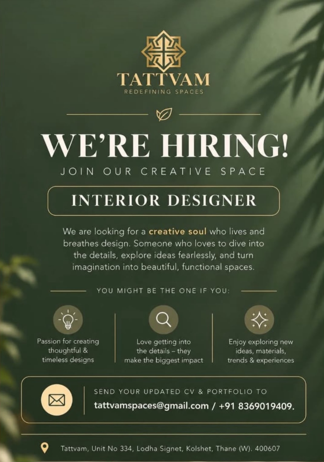 Interior Designer
